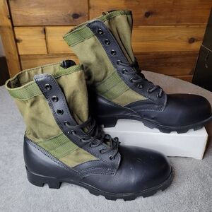 Rothco Military Boots Mens 12 W GI Tactial Combat Green Black